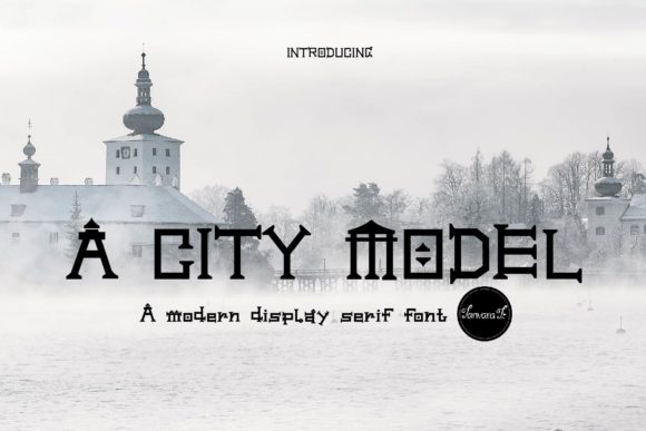 A City Model: A Display Font That Shapes Brand Personality