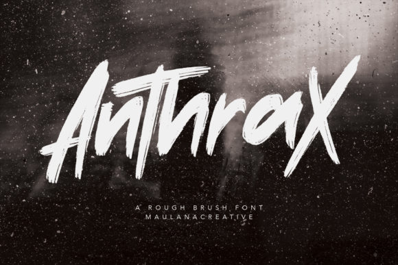 Anthrax: A Bold Display Font