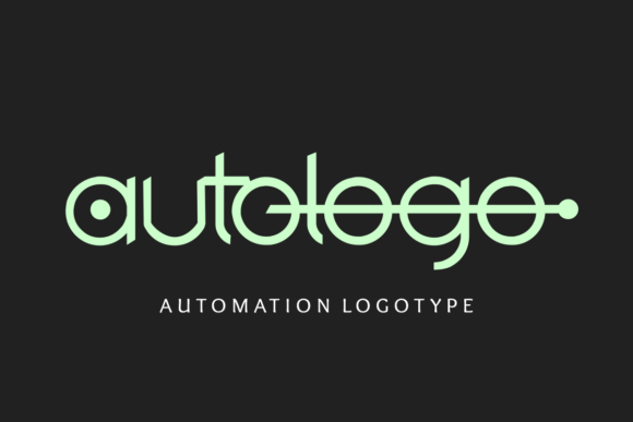 Autologo: A Stylish Display Font