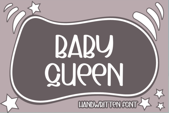 Baby Queen: A Bold Display Font for Small Business Branding
