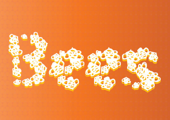 Bees: A Playful Display Font That Makes Your Campaigns Buzz