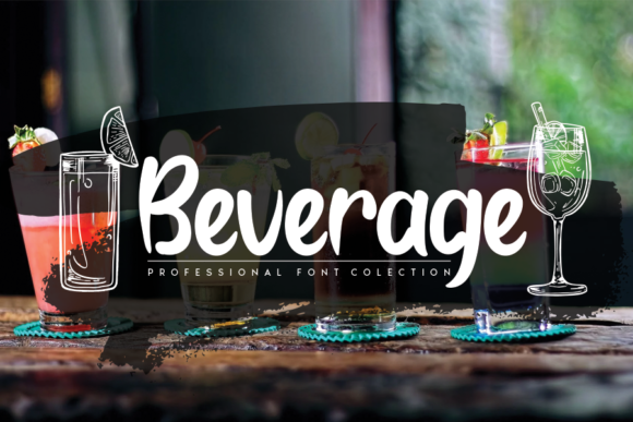 Beverage Font: A Friendly Typeface for Creative Design