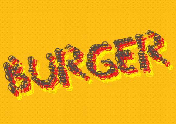 Burger: Bold, Playful, Unapologetically Display