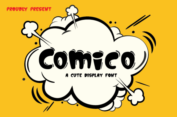 Comico: A Fun Display Font for Creative Projects