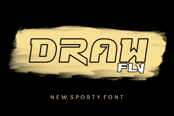 Draw Fly: A Bold, Expressive Display Font