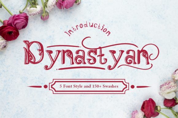 Dynastyan: A Display Font That Commands Attention
