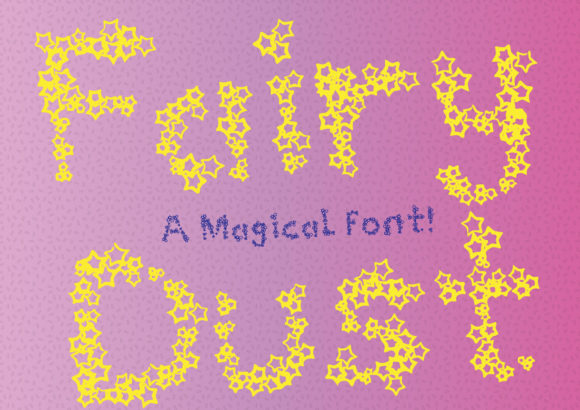 Fairy Dust Font: A Whimsical Display Font for Brand Magic