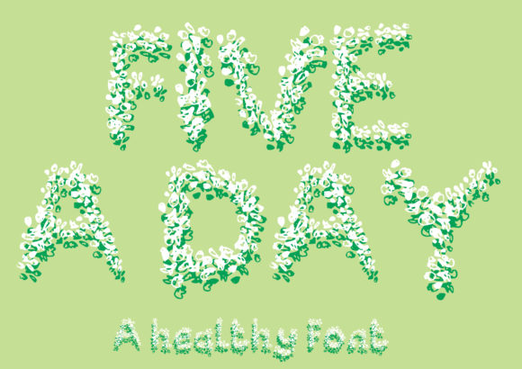 Five a Day: A Friendly Display Font for Warm, Human-Centered Web Design