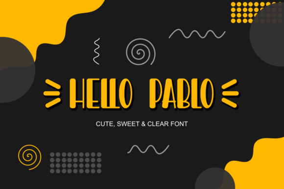 Hello Pablo Font for Web Design