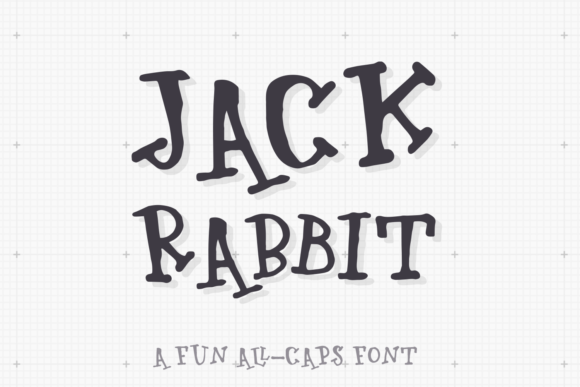 Jackrabbit: A Playful All-Caps Display Font That Earns Its Place