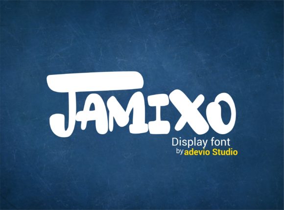 Jamixo: A Friendly Display Font for Handmade Brands