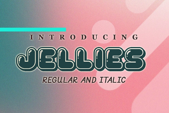 Jellies Display Font for Small Business Branding