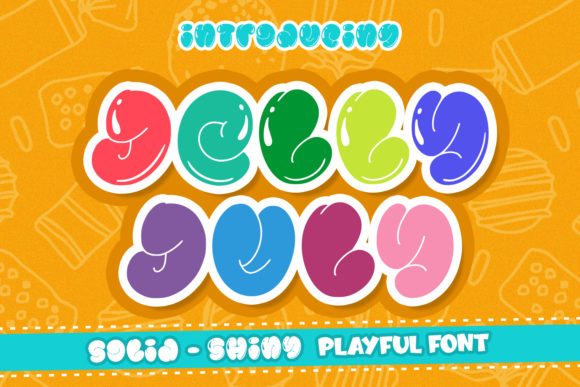 Jelly July: A Quirky Display Font