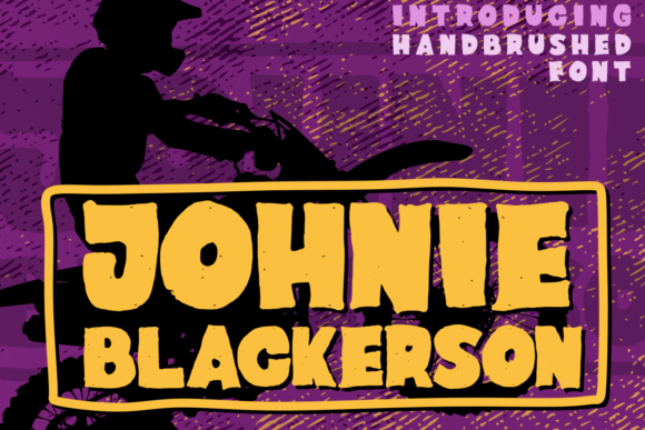 Johnie Blackerson: A Display Font That Commands Attention