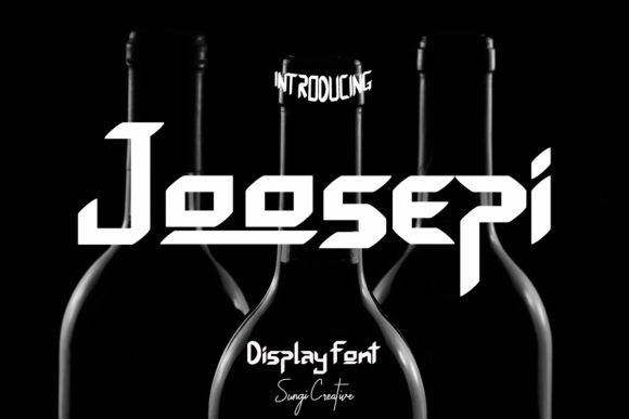 Joosepi: A Display Font That Makes Your Headlines Unmissable