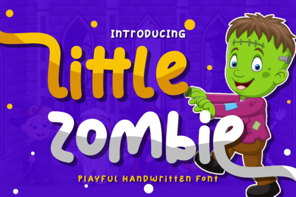 Little Zombie: A Fun Font for Creative Design