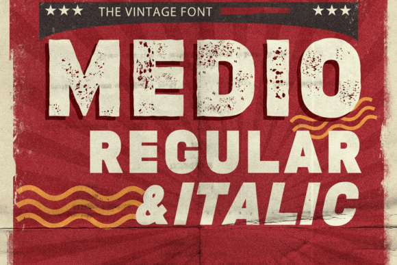 Medio: A Bold Display Font for Web Design