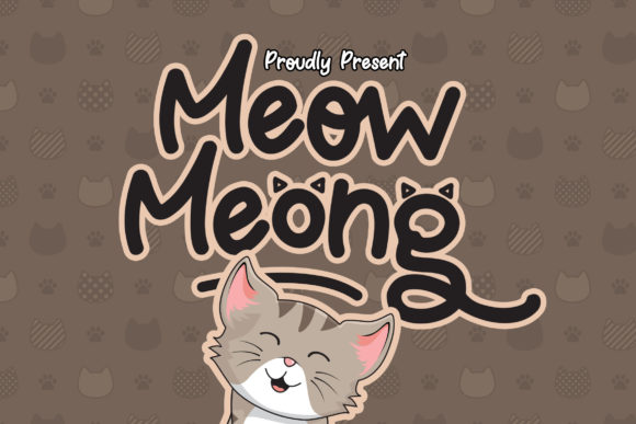 Meow Meong: A Sweet, Polished Display Font for Small Business Branding