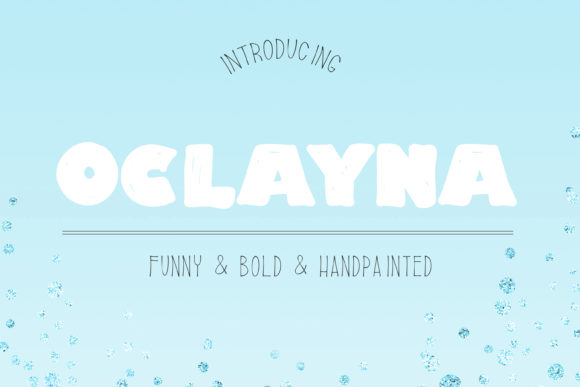 Oclayna: A Bold, Friendly Display Font for Real Branding Work