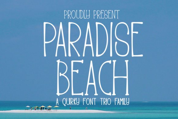 Paradise Beach: A Clean, Confident Display Font for Digital Brands