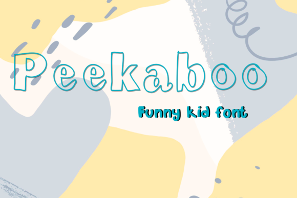 Peekaboo: A Friendly Display Font That Grabs Attention