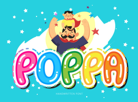Poppa: A Friendly Display Font for Web Designers