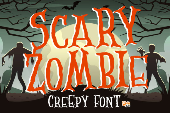 Scary Zombie: A Display Font That Gives Your Brand Personality