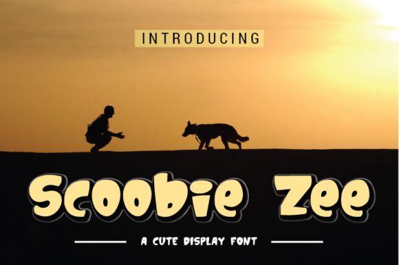 Scoobie Zee Font for Creative Makers