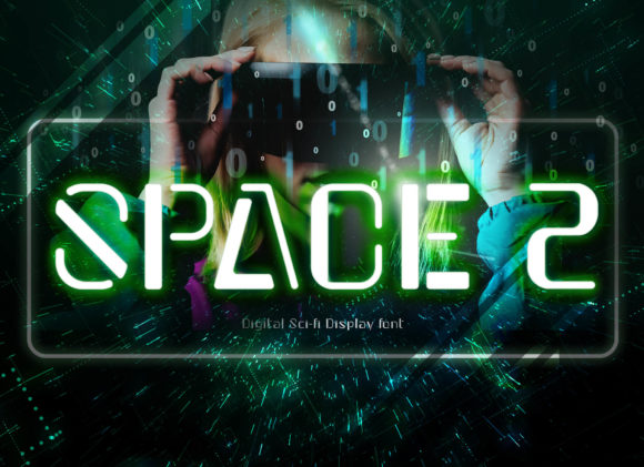Space 2: A Futuristic Display Font That Elevates Digital Branding
