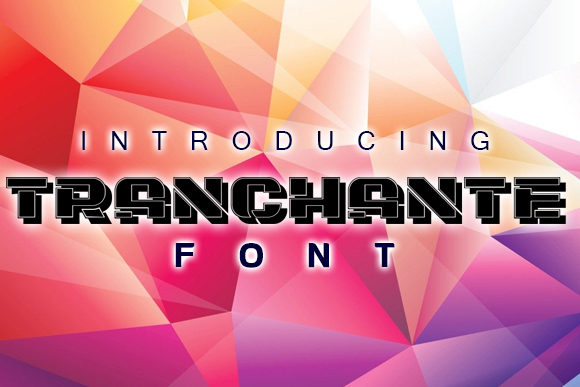 Tranchante: Bold Display Font for Creative Projects
