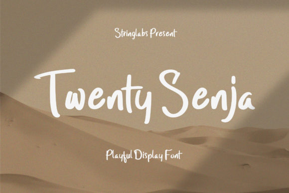 Twenty Senja: A Display Font That Feels Like Home
