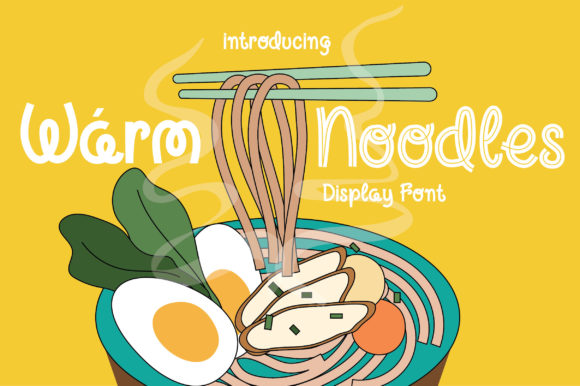 Warm Noodles Font Review